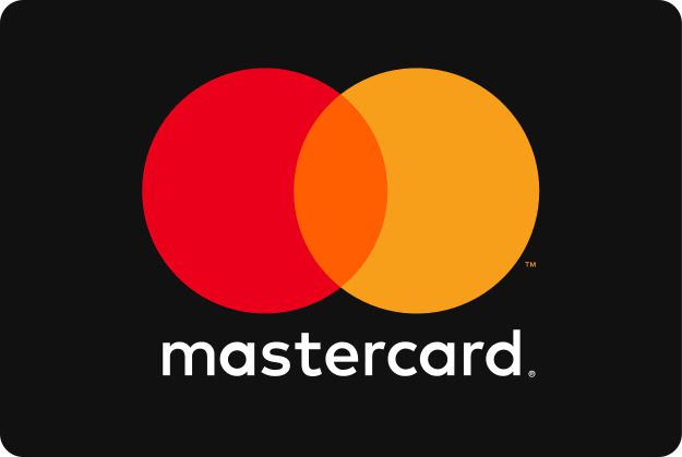 A logo of Mastercard