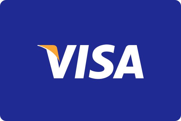 A logo of Visa